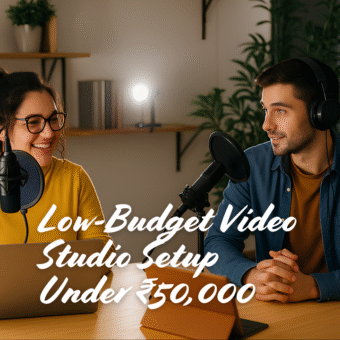 Low-Budget Video Studio Setup Under ₹50,000